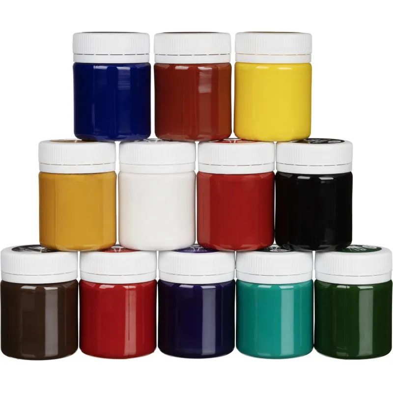 Гуашь 12цв., художественная 40мл ГАММА Россия