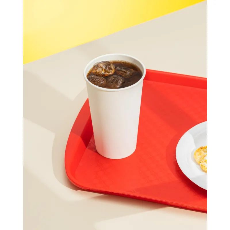 Стакан одноразовый бум однослойный d-90мм 400мл белый 50шт/уп