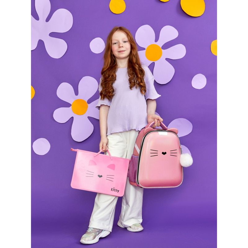 Ранец Basic Kitty, экокожа