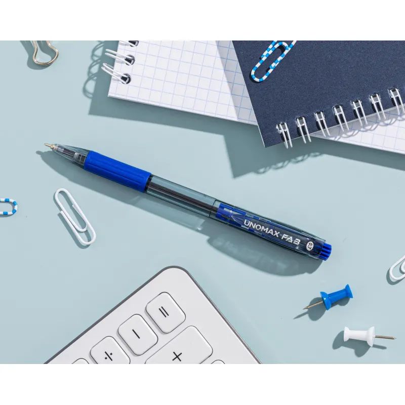 Ручка шариковая автомат. Unomax/Unimax Fab GP 0,7мм,син,масл,манж