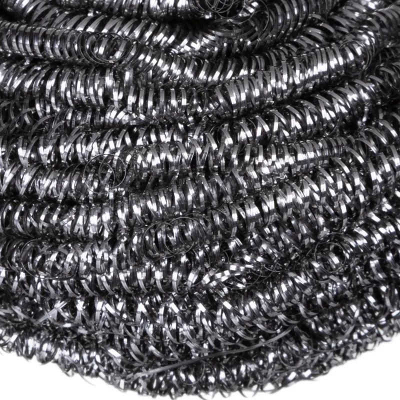 Губка-мочалка для мытья посуды Inox очищающая спираль 40г, 100200