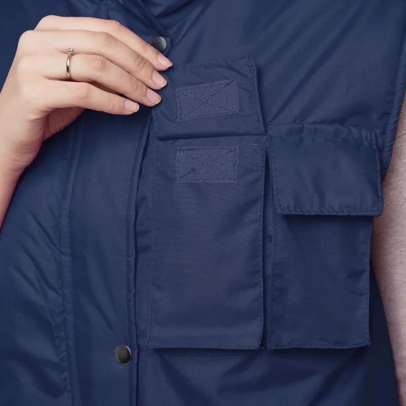 Жилет утепленный Товаровед зимн. синий (р.48-50) р.170-176