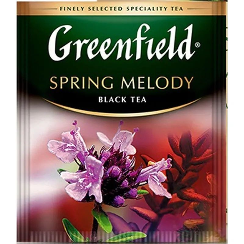 Чай Greenfield Spring Melody черный фольгир.100 пак 1065-09