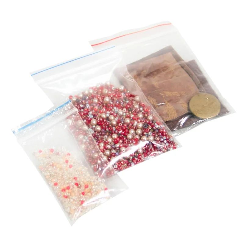 Пакет с замком (Zip Lock) 6x8 см., 32мкм, 100 шт/уп