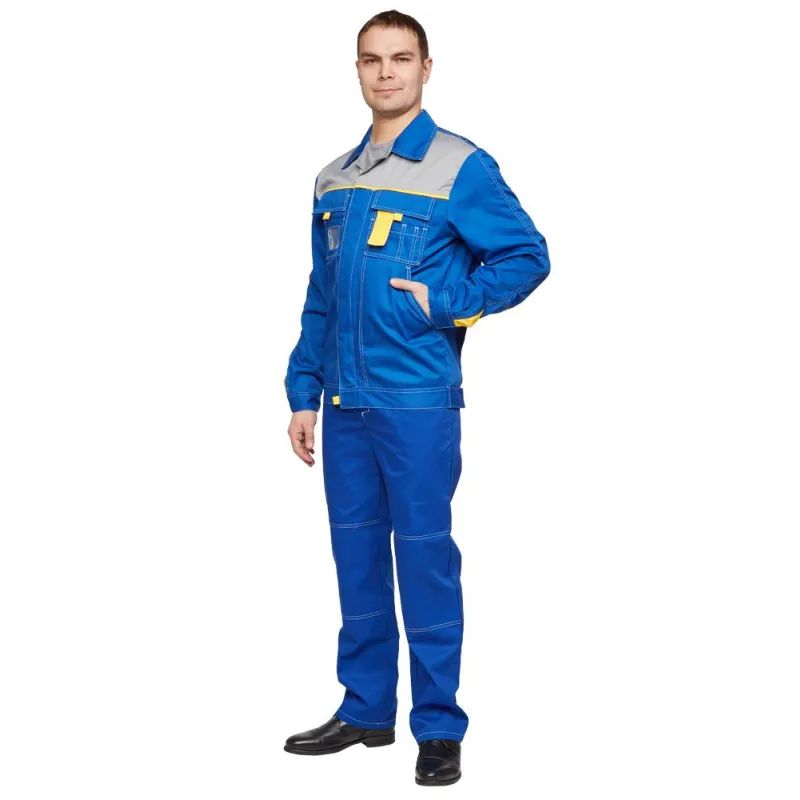 Костюм летний муж л10-КБР вас/сер (р.48-50) 182-188 ( серия л)