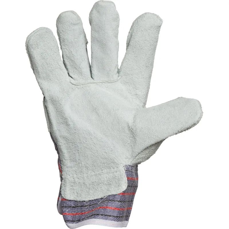 Перчатки защитные спилковые комбинированные Эконом