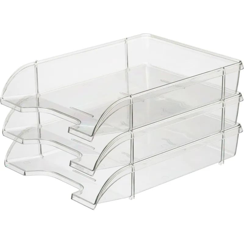 Лоток горизонтальный Attache Office горизонтальный прозрачный 16С194