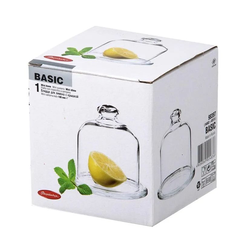 Блюдо для лимона с крышкой BASIC d=100 мм.98397B