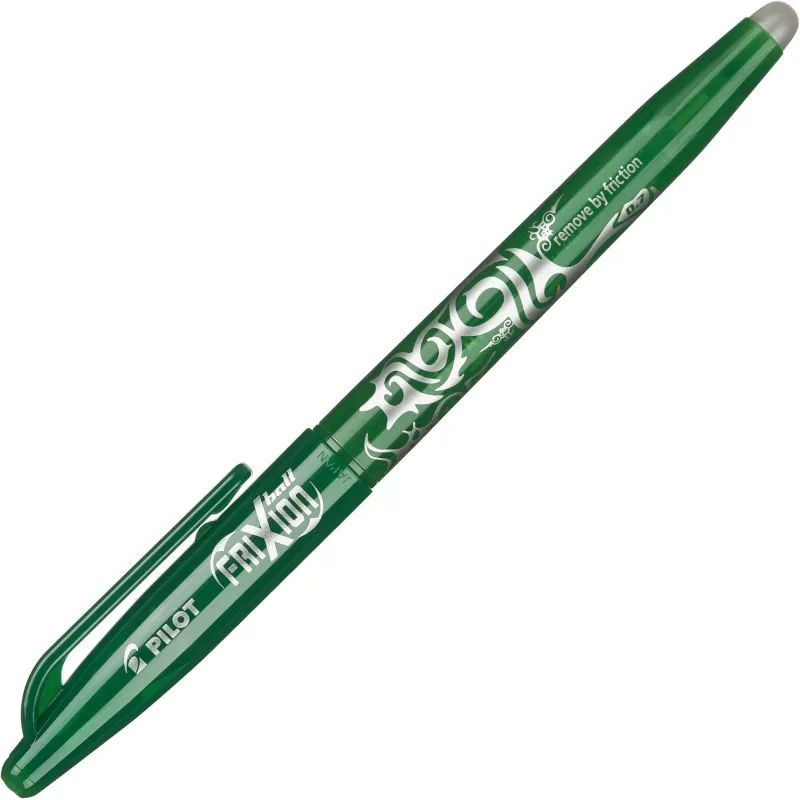 Ручка гелевая PILOT BL-FR7-G Frixion резин.манжет зеленый 0,35мм Япония