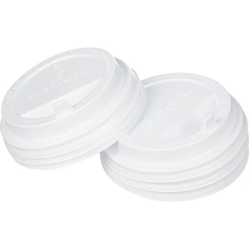 Крышка для стакана пластиковая с клапаном D=90мм, бел.,100шт./уп. HSL90