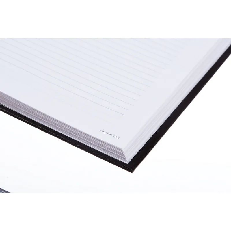 Ежедневник недатированный черный,А5,145х205мм,136л,Ideal 3-122/03