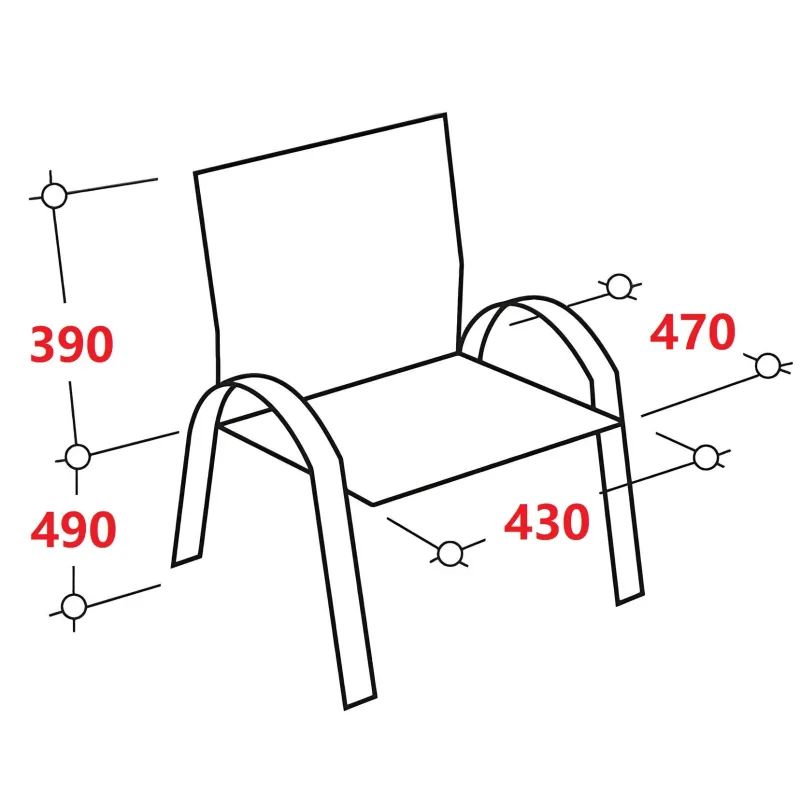 Стул BN_TQ_Стул Echair-809 VPU к/з черн,без подл., хром