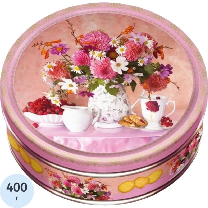 Печенье сдобное с кокосовой стружкой Чайная коллекция, 400гр