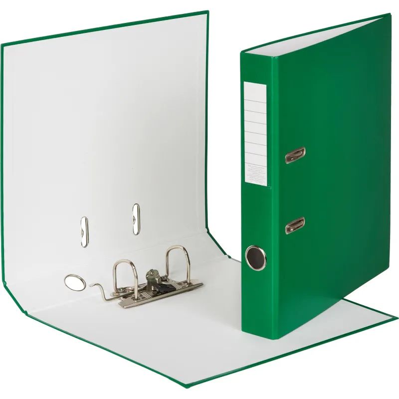 Папка-регистратор Attache Economy, 50мм, 10шт/уп, зеленый,ПБП1,карм.кор