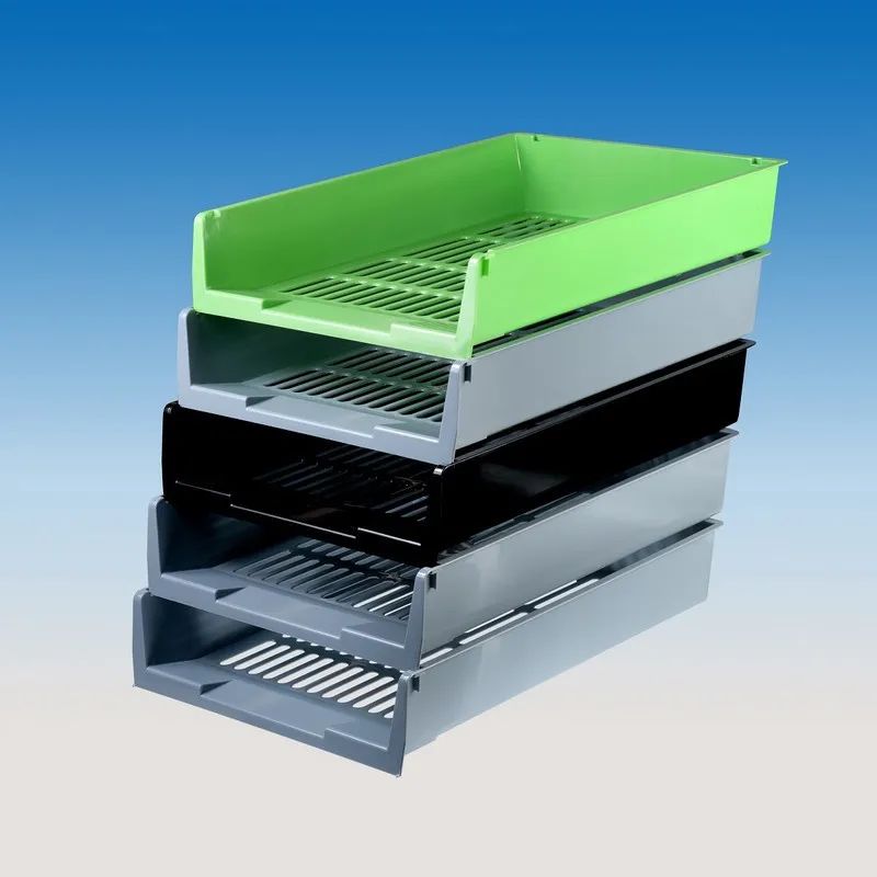 Лоток горизонтальный Attache решетчатый черный ЛТ291АЕ