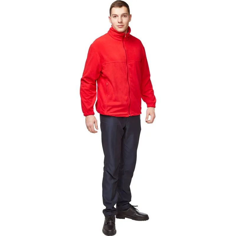 Толстовка флис (260 гр.) красн.(р.52-54) р.170-176