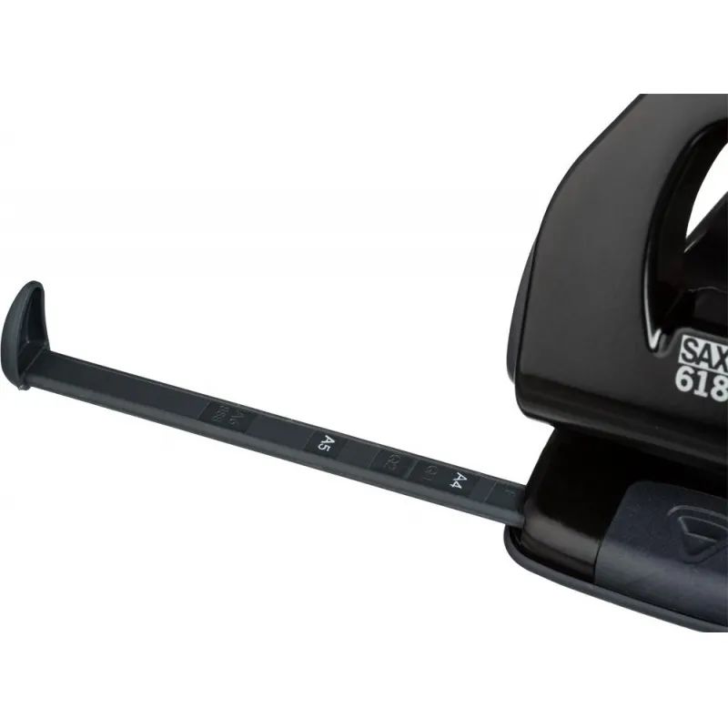 Дырокол SAX 618 до 65л., металл, с лин., черный, Австрия-Венгрия