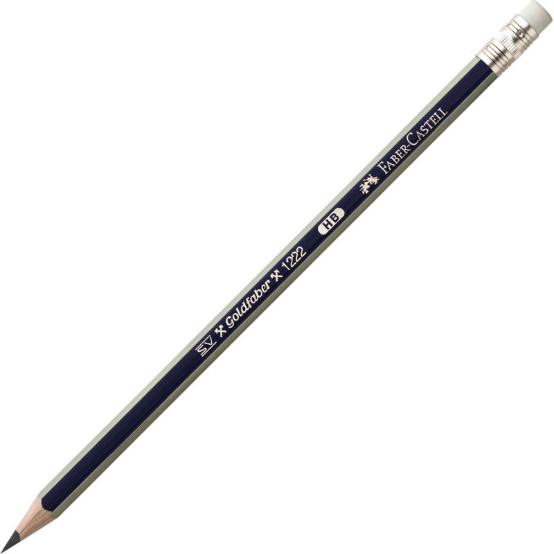 Карандаш чернографитный Faber-Castell GOLDFABER 1222, НВ/116800, с ласт.