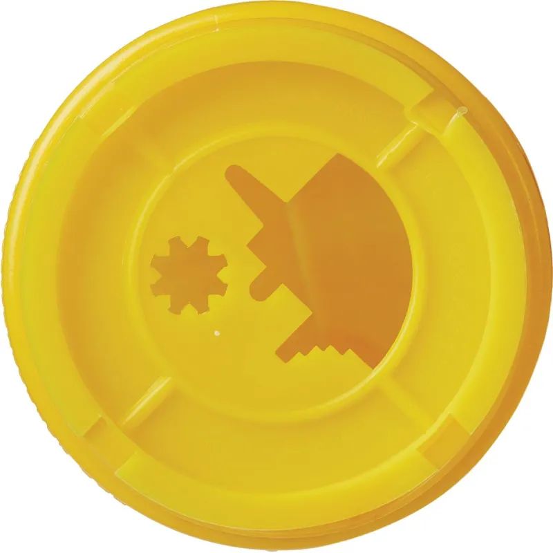 Емкость-контейнер д/сбора ост.инстр.с иглосъем.Б Жел.0,4л.ОЛДАНС