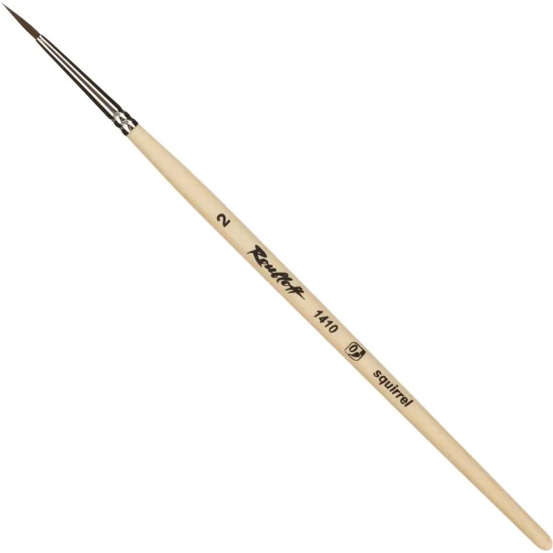 Кисть художеств. Roubloff белка,мягкая,круглая, №2,корот.ручка, ЖБ1-02,00Б