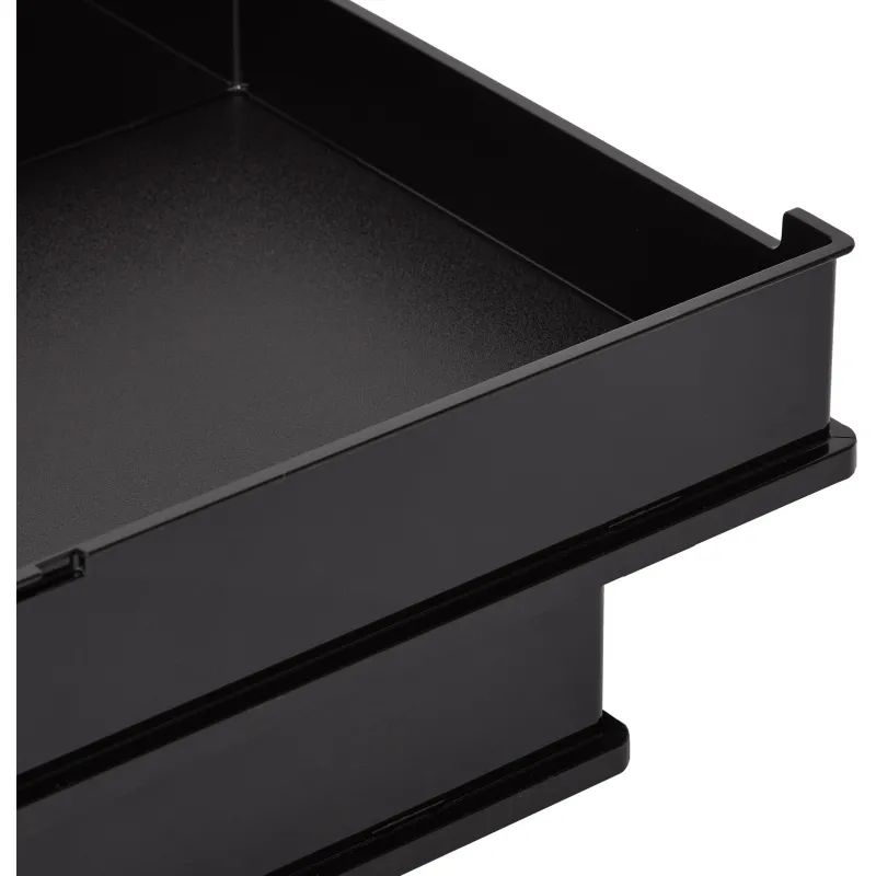 Лоток горизонтальный 2-х уровневый Han DUETT, черный НА10320/13