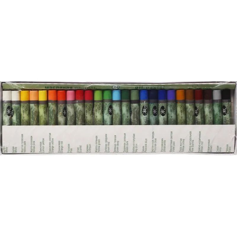 Пастель масляная Сонет 24цв 7041156