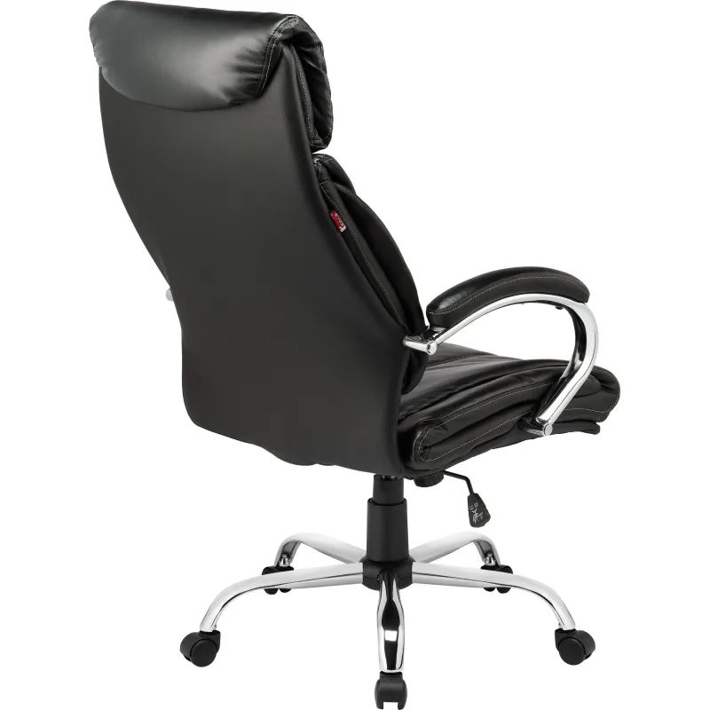 Кресло BN_Dp_Руководителя EChair-516 RT рецикл.кожа черная,