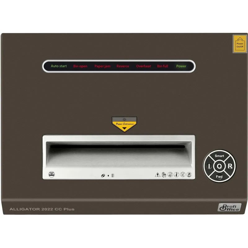 Шредер (уничтожитель) ProfiOffice Alligator 2022СС+,4ур.секр.,25лист,53л