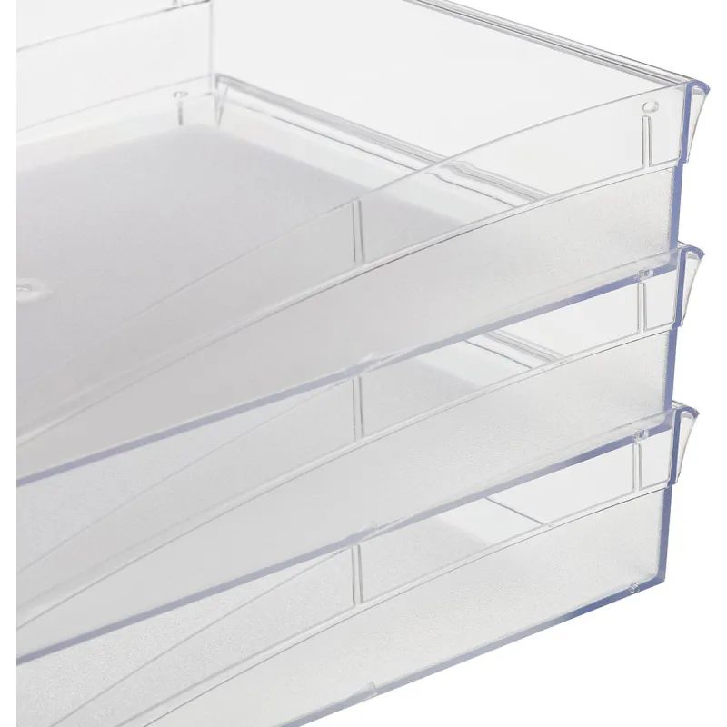 Лоток горизонтальный Attache City прозрачный