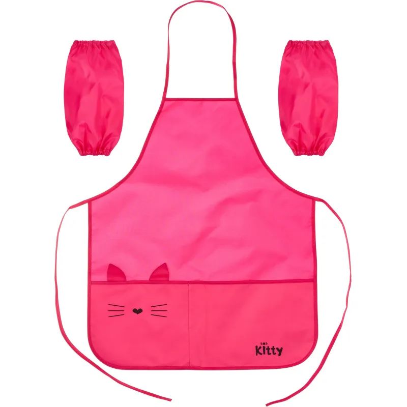 Фартук для труда  Kitty 2 кармана, нарукавники