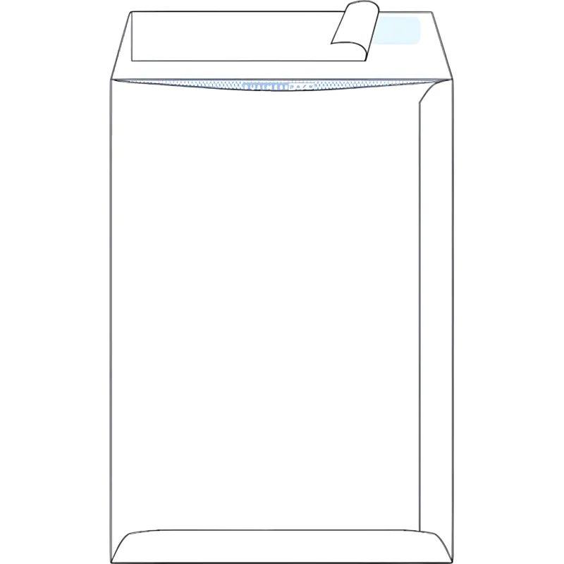 Пакет в упаковке Белый С4стрип Businesspack229х324 120г 200шт/уп/4853