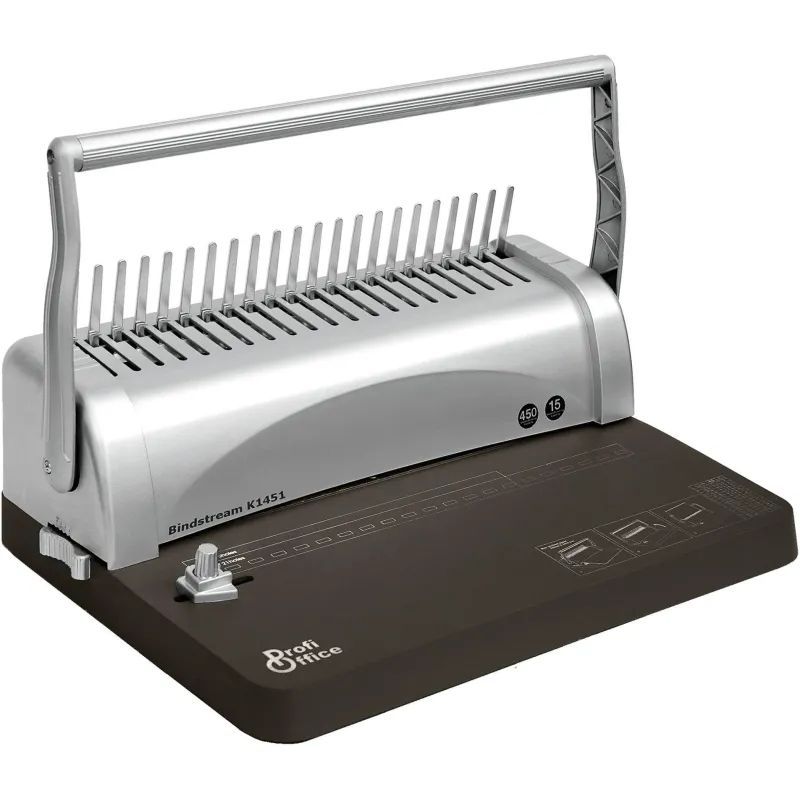 Брошюровщик ProfiOffice Bindstream K1451, А4, 14л./450л., пл.пруж.