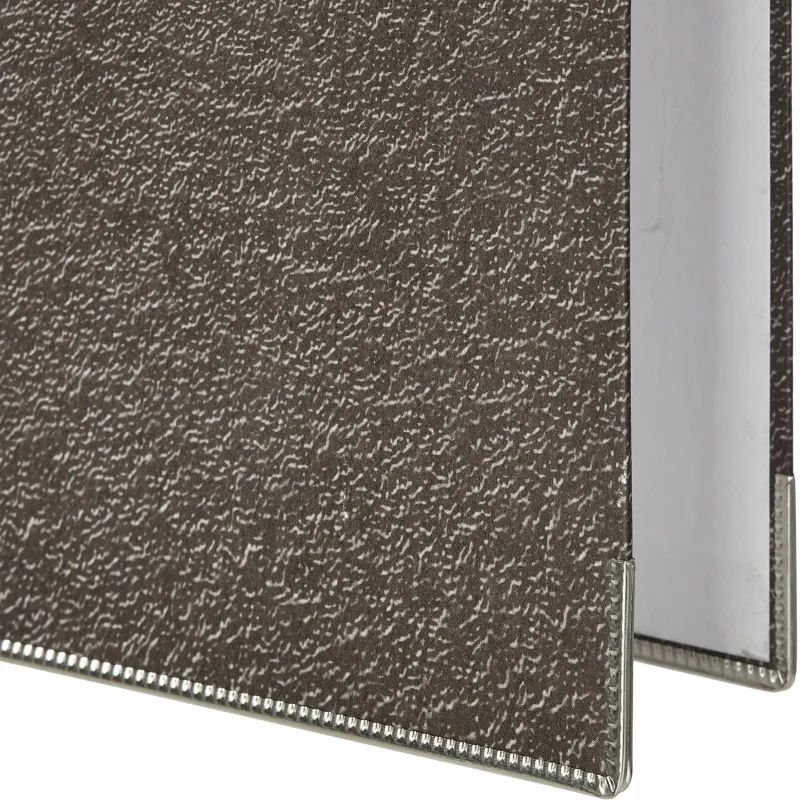 Папка-регистратор 75 мм Attacheмрамор,мет.уг.,черный кореш,карм.кор,бум/бум