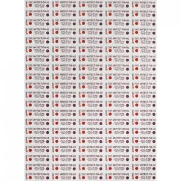 Индикатор стерилизации ПАР ИнТЕСТ-ПФ2 121/25, 134/5, 500 шт., б/ж