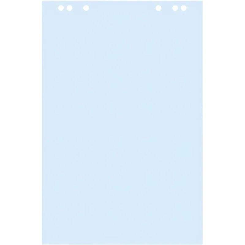 Бумага для флипчартов голубая пастель 68.0х98.0 20 лист.80гр.