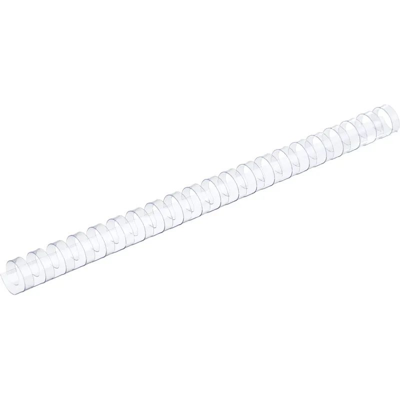 Пружины для переплета пластиковые Promega office 19мм прозр. 100шт/уп.