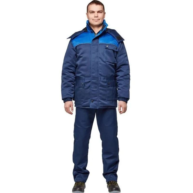Куртка рабочая зимняя муж з08-КУ,цв. син/вас (р.56-58) 170-176