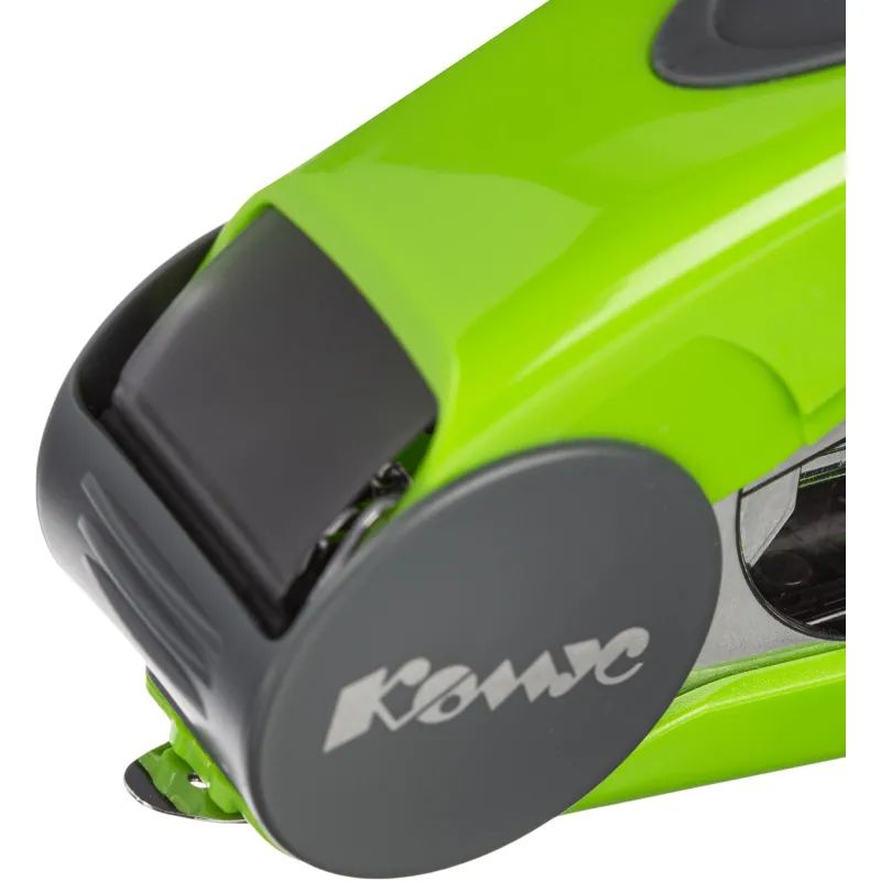 Степлер Комус Light-Force(№10) до 17листов,энергосберегающий,антистеп,зел