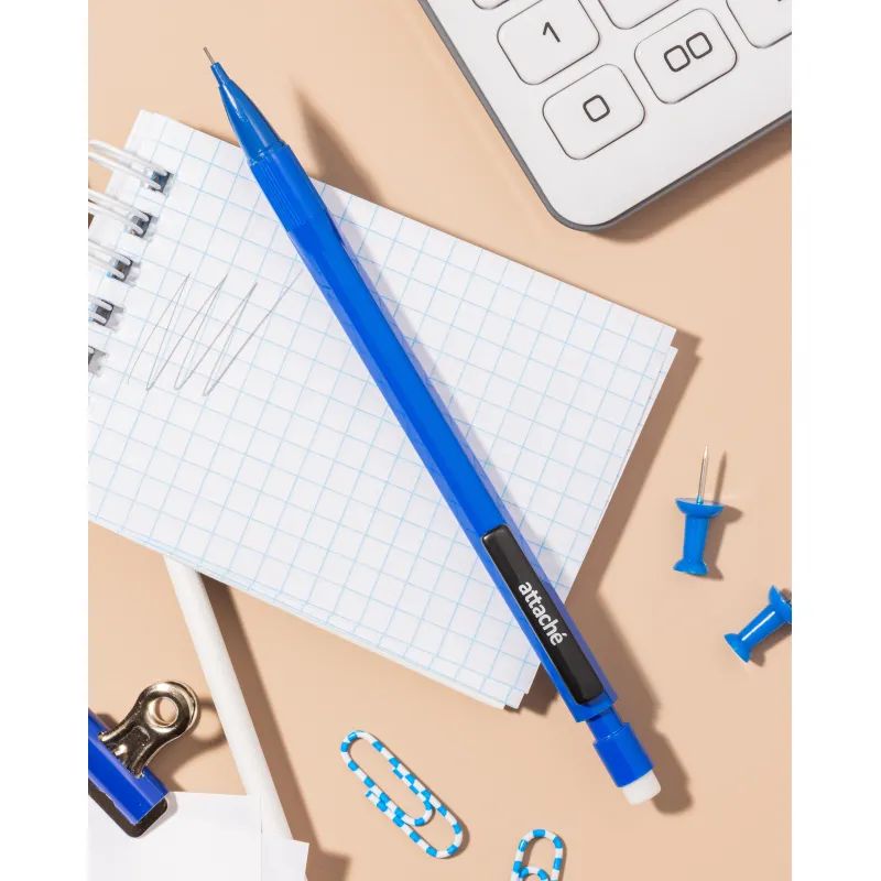 Карандаш механический Attache Economy, 0,5мм синий