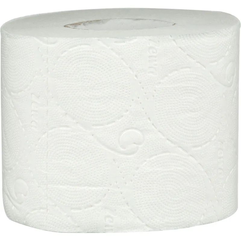 Бумага туалетная Zewa Deluxe 3сл бел 100%цел втул 17м 150л 8рул/уп 5366