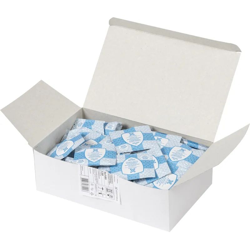 Салфетка спиртовая, антисептическая, этил. сп. 135х185мм АСЕПТИКА 120шт/уп