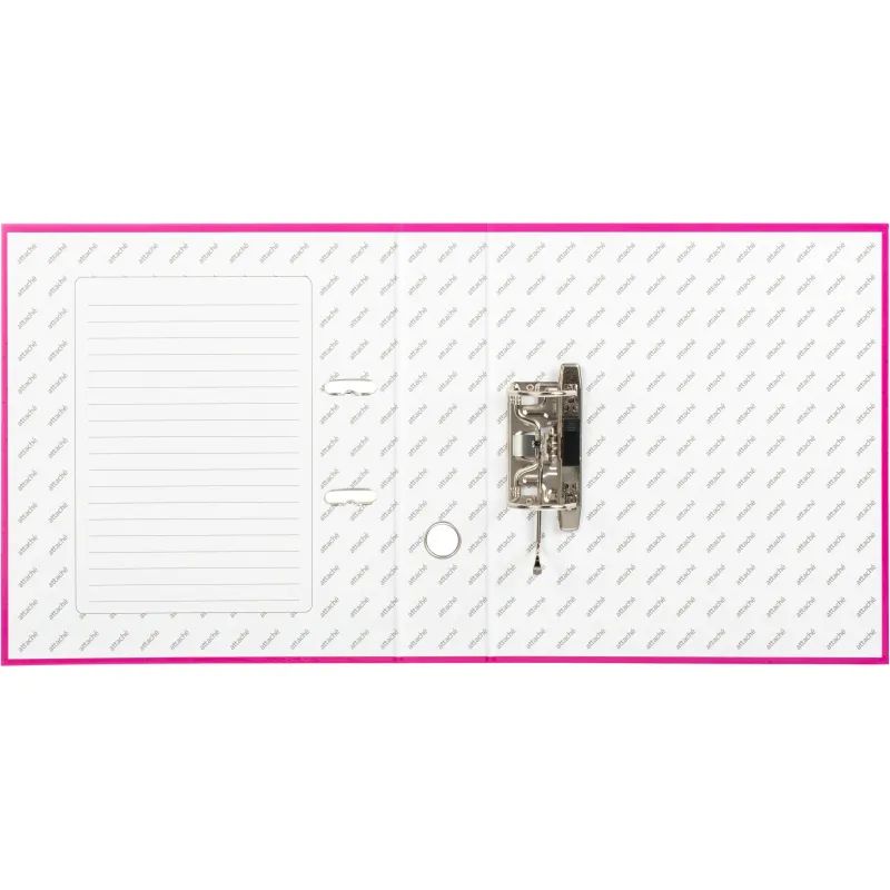 Папка-регистратор Attache Digital, розовый. лам.карт./бум.,75мм