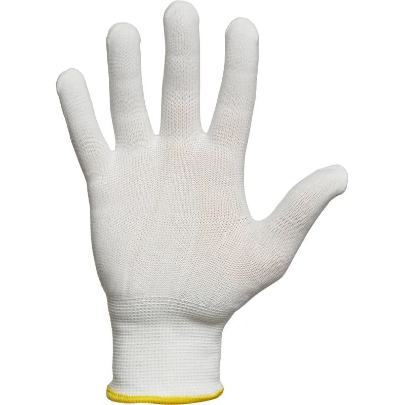 Перчатки защитные нейлоновые белые размер 9
