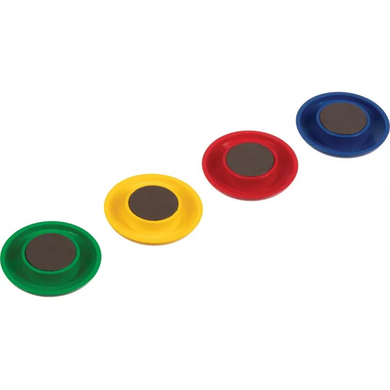 Магнитный держатель д/досок Глобус МЦ40 40 мм 4 шт/уп ассорт.