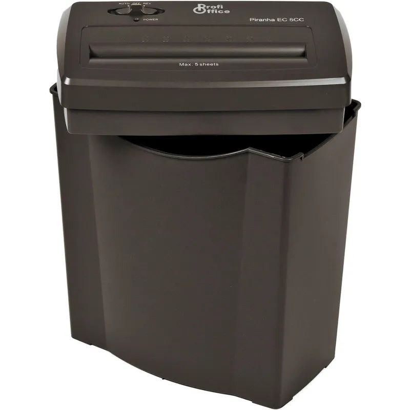 Шредер (уничтожитель) ProfiOffice Piranha EC5СС, 4ур.секр., 6лист, 14л