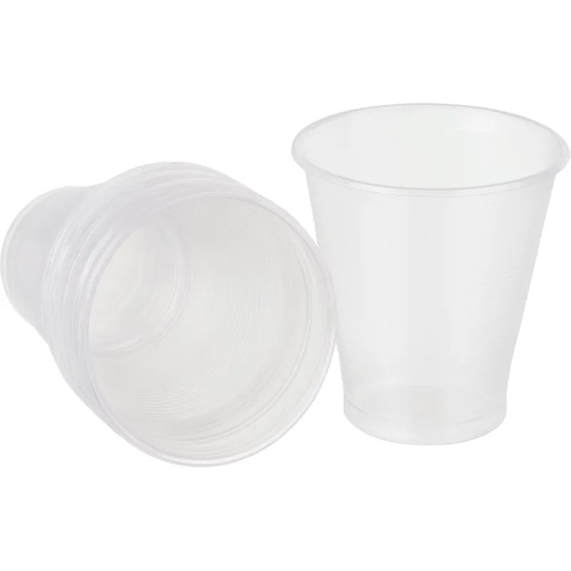 Стакан одноразовый 300мл прозр., для хол/гор., бюджет, КОМУС ПП 50шт/уп