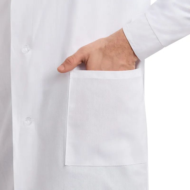 Халат мужской у02-ХЛ белый (р.56-58) 182-188