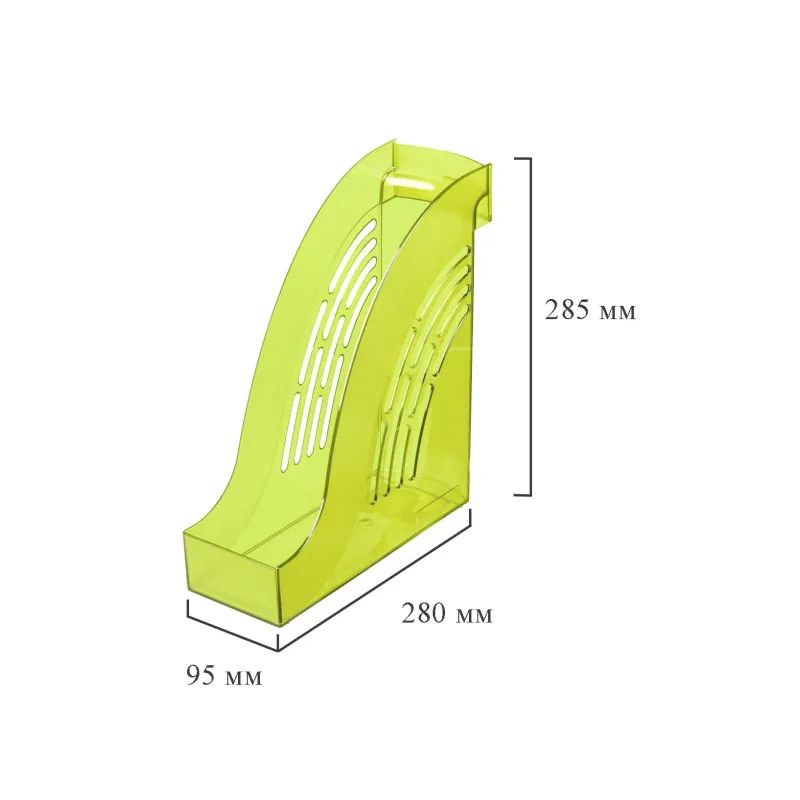 Лоток вертикальный ATTACHE 95мм Яркий Офис зеленый
