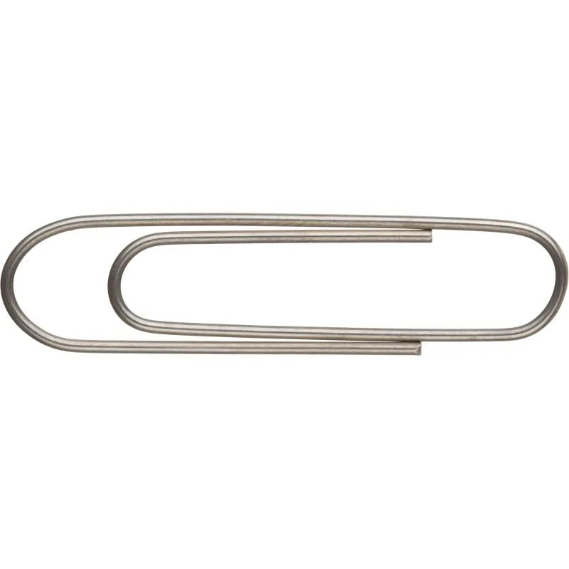 Скрепки Глобус С50-50 металл,без покрытия, 50 мм,негофрированные, 50 шт/уп