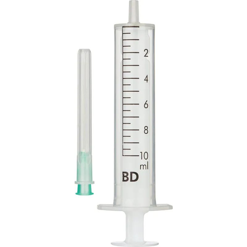 Шприц 2-комп. однораз. 10мл LS 21G(0,8х40) прил. 100шт/уп BD